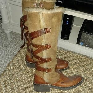 Born Shearling winter boots Size 38